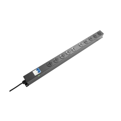 PowerShield Vertical Pdu With 10A Aus Input Plug, 10 X Anz 10Amp Outlets, Provides Reliable Power Distribution For Vertical Installations RPR-10VMCB