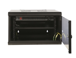4Cabling 6RU 600mm Wide X 600mm Deep Hinged Wall Mount Server Rack 002.013.0655