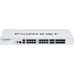 FortiGate 121G 18xGE RJ45 Ports (Incl 1xMGMT Port, 1xHA Port, 16xswitch Ports), 8xGE Sfp Slots, 4x10GE Sfp+ Slots, SP5, 480GB Onboard SSD Storage, Dual Ac Power Supplies FG-121G