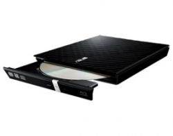 Asus Sdrw-08d2s-u Lite Black External Slim Dvd Burner. 8x Dvd Writing Speed. Usb 2.0 Interface Sdrw-08d2s-u Lite Black