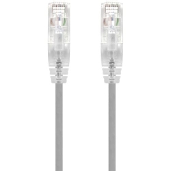 Alogic 3m Grey Ultra Slim Cat6 Network Cable Utp 28AWG - Series Alpha C6S-03GRY
