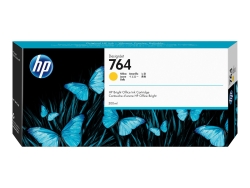 HP 764 300-Ml Yellow Ink Cartridge C1Q15A - T3500 C1Q15A