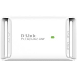 D-Link Dpe-301Gi PoE Injector - 120 V Ac, 230 V Ac Input - 54 V Dc, 600 MA Output - 1 X 10/100/1000Base-T Input Port(s) - 1 X 10/100/1000Base-T Output Port(s) - 30 W DPE-301GI