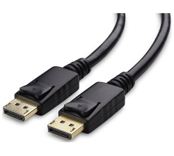 Astrotek DisplayPort DP Cable 1m - Male To Male DP1.2 4K 20 Pins 30AWG Gold Plated For Pc Desktop Computer Monitor Laptop Video Card Projector AT-DP-MM-1M