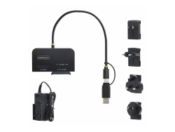 Startech.Com USB-C/USB-A To M.2 Nvme And 2.5In/3.5In Sata Adapter, 10GBPS, 2 Yr USB31CSAT3M2E