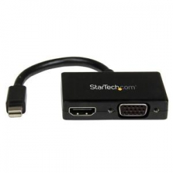 Startech Travel A/ V Adapter 2-in-1 Mini Displayport To Hdmi Or Vga Converter - Mdp To Hdmi Or