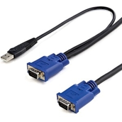 4.5m 2-in-1 Ultra Thin USB Kvm Cable SVECONUS15