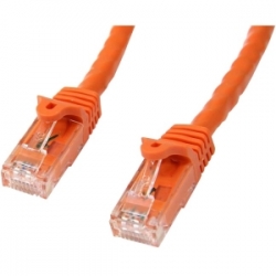Startech 1m Orange Gigabit Snagless Rj45 Utp Cat6 Patch Cable - 1 M Patch Cord - Ethernet Patch