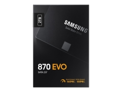 Samsung (870 Evo) 2TB, 2.5" Internal Sata SSD, 560R/530W MB/s, 5YR Wty MZ-77E2T0BW