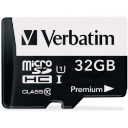 Verbatim Micro Sdhc 32gb (class 10) With Adaptor 44083