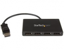 Startech Mst Hub - Displayport To 4x Displayport - Multi Stream Transport Hub - Dp 1.2 To Dp -