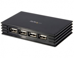 Startech 4 Port Compact Black Usb 2.0 Hub St4202usb