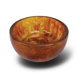 Urban Attitude Indi Medium Bowl Height 12cm, Width 26cm, Length 26cm - Burnt Amber UT260505-BA