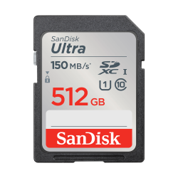 SanDisk 512GB Ultra Sdxc Uhs-I Card (Sdsdunc-512G-Gn6In) FFCSAN512GSDUNC