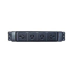 Oe Elsafe Pb Series 4 Gpo Frame And Face Plates Black 015.031.0004