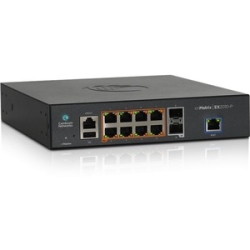 Cambium CnMatrix Ex2010-P, Intelligent Ethernet PoE+ Switch, 8 1G And 2 Sfp Fiber Ports - Aus/Nz Power Cord MX-EX2010PxA-N