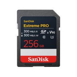 SanDisk Sdsdxdm-256G Extreme Pro Sd Uhs-Ii V90 Card FFCSAN256GSDXDM300