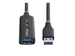 Startech 5M USB 3.0 A To A Extension Cable, M/F, Black, LED, Ltw USB3AAEXT5M