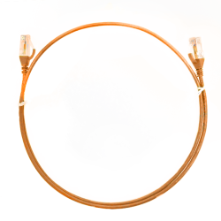 4m CAT6 Ultra Thin Lszh Ethernet Network Cable | Orange 004.004.5018