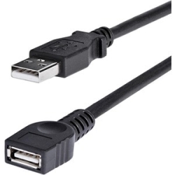 6 Ft Black USB Extension Cable A To A USBEXTAA6BK