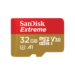 SanDisk 32gb Extreme MicroSD Card For Mobile Gaming Sdsqxaf-032G-Gn6Gn FFCSAN32GTFQXAFGN6GN