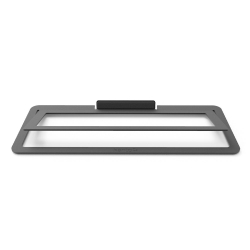 Kanto S10 Low-Profile Angled Sound Bar And Center Channel Speaker Stand For Home Theater KO-S10