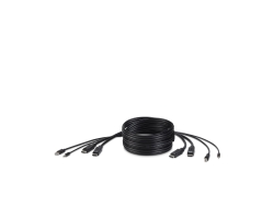 Belkin Kvm Dual Display Port Combo Cable (DP(2)/USB A/Audio To DP(2)/USB B/Audio), Taa F1D9020B06T