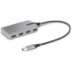 StarTech.com USB Hub - USB 3.2 (Gen 1) Type A - Portable - Space Gray - Uasp Support - 5 Total USB Port(s) - Pc, Mac, ChromeOS, Android, Linux 5G4AB-USB-A-HUB