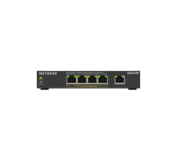 Netgear (GS305P) 5-Port Unmanaged Switch, POE(4) 63W, 3YR GS305P