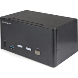 StarTech.com Kvm Switchbox - Taa Compliant - 2 Computer(s) - 1 Local User(s) - 8 X USB - 9 X DisplayPort - Desktop SV231TDPU34K