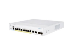 Cisco (Cbs350-8P-E-2G-Au) CBS350 Managed 8-Port Ge, Poe, Ext Ps, 2X1G Combo CBS350-8P-E-2G-AU