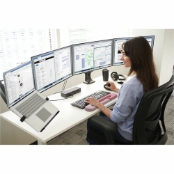 Ktg Duo Gel Keyboard Wrist Rest Pink K62679WW