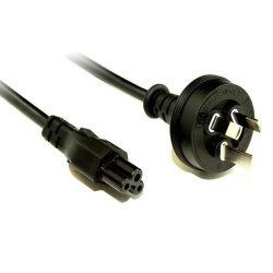 Iec C5 Clover Leaf Style Appliance Power Cable Black 10M 011.180.0032