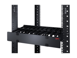 APC (AR8606) 2U Horizontal Cable Manager, 6" Fingers Top And Bottom AR8606