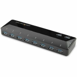 10-Port USB 3 0 Hub W Charge Sync Ports ST103008U2C
