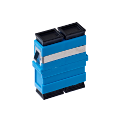 Sc Os1/Os2 Singlemode Through Coupler Flangeless Duplex | Blue 015.002.0082