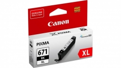 Canon Cli671xlbk Black Extra Large Ink Tank Cli671xlbk