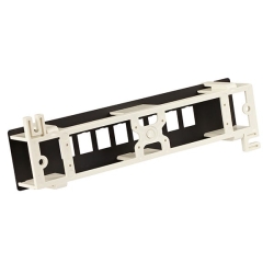 4Cabling 8 Port Unloaded Wall Mount Patch Panel 006.003.0008