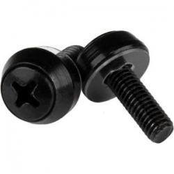 Startech M5 Mounting Screws - 100 Pack Black Cabscrewsm5b