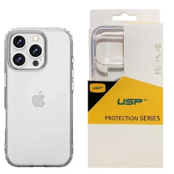 Usp Apple IPhone 16 Pro Max (6.9") Clear Rock Shockproof Case - Ultra-thin, Lightweight, Non-slip, Crystal Clear,Strong & Durable, 5 Years Warranty 6976552042178