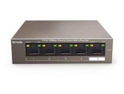 Tenda (Tef1105P-4-63W) 5-Port 10/100Mbps Desktop Switch With 4-Port PoE+ TEF1105P-4-63W