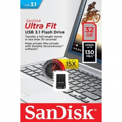 Sandisk 32gb Cz430 Ultra Fit Usb 3.1 (sdcz430-032g) Fussan32gcz430