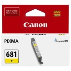 Canon Original Standard Yield Inkjet Ink Cartridge - Yellow Pack CLI681Y