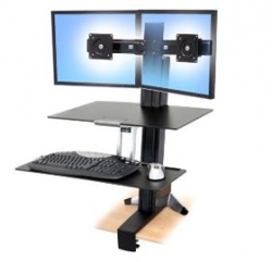 Ergotron Workfit S - Dual 33-349-200