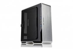 In Win Chopin Mini-itx Silver Chassis, 150w 80+ Bronze Psu, 2 X 2.5inch Ssd Drive Bay, 2 X Usb