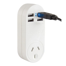 Jackson 4 USB Charging Outlet W/ Mains Power 011.165.1015