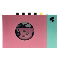 We Are Rewind Portable Cassette Player & Recorder - Edith, Pink & Green WE-001-P1