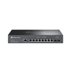 Tp-Link Omada 8-Port Managed 2.5G Rack Switch, 2.5G(8), 10G SPF+(2), 5YR SG3210X-M2