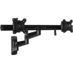 Wall Mount Dual Monitor Arm - Steel ARMDUALWALL