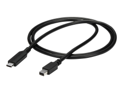 Startech.Com 3.3 Ft (1M) USB-C To Mini Displayport Cable - 4K 60HZ - Black CDP2MDPMM1MB